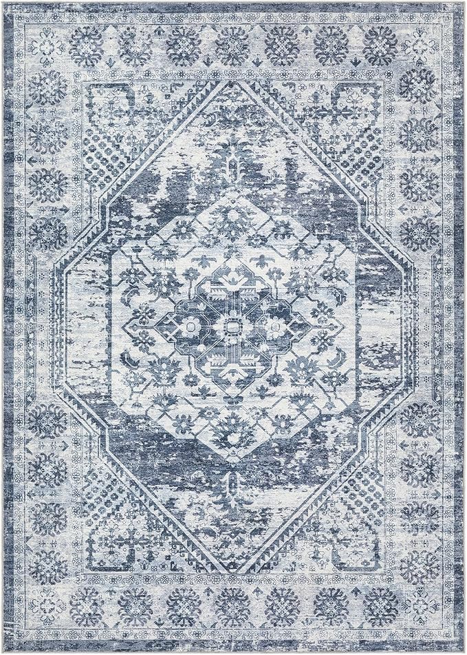 Vintage Living Room Area Rug 9x12 - Image 9