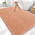 OLANLY Large Bathroom Rugs 70x46, Extra Soft Absorbent Chenille Bath Rugs by OLANLY