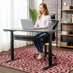 36"x60" Office Chair Mat for Hardwood Tile Floor, Under Desk Carpet Protector - Image 2