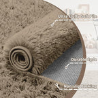 8x10 Area Rug for Living Room: Ultra Soft Fluffy Rug Modern Large Thicked Shag - Image 7
