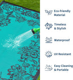 Garvee Outdoor Rugs 9' x 12’ Waterproof Reversible Mats, Large Area Plastic - Image 2