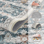 Washable 7x9 Area Rug for Living Room - Image 3