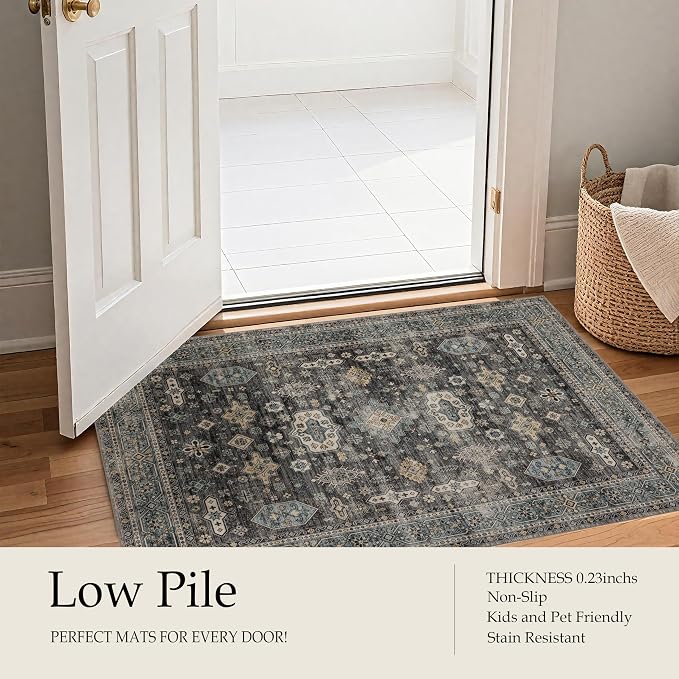 Ruaruarug Washable Area Rug 8x10 - Image 6