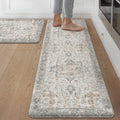 GENIMO Kitchen Mats for Floor 2PCs, Washable Anti Fatigue Mat for Cushioned by GENIMO