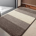 Kitinjoy Indoor Outdoor Door Mat, 40x32 Non-Slip Absorbent Dirt Trapper by Kitinjoy