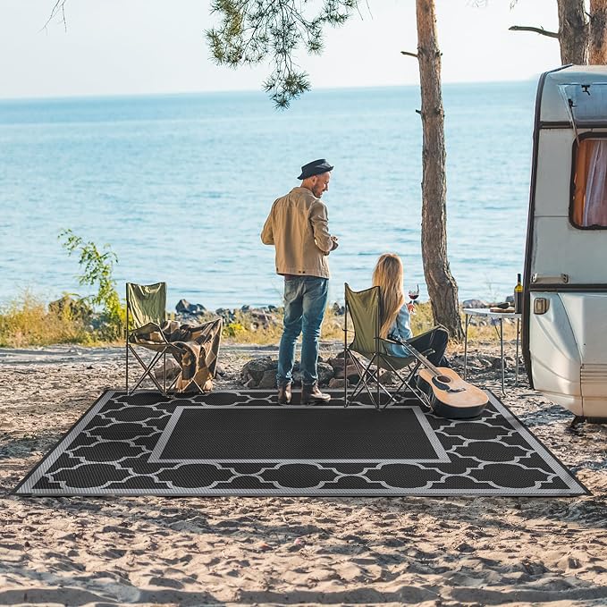GENIMO 6' x 9' Outdoor Rug Waterproof - Image 6