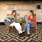 SAND MINE Reversible Mats, Plastic Straw Rug, Modern Area Rug, Large Floor Mat - Image 6