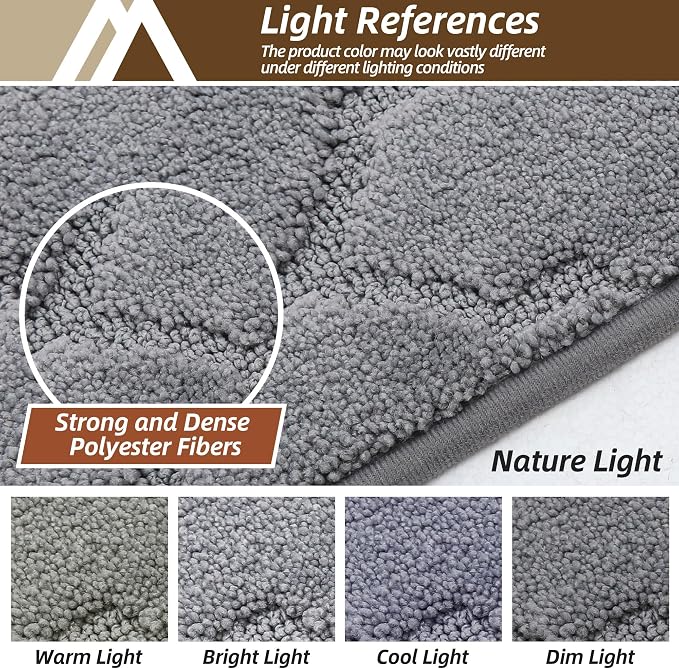 COSY HOMEER Kitchen Rugs 24"x36" Non-Slip Washable Kitchen Mats - Image 8