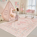 zesthome Pink Rug - Image 4