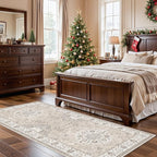 Washable Entryway 3x7 Runner Rug: Farmhouse Kitchen Hallway Rug Runner Wide - Image 3