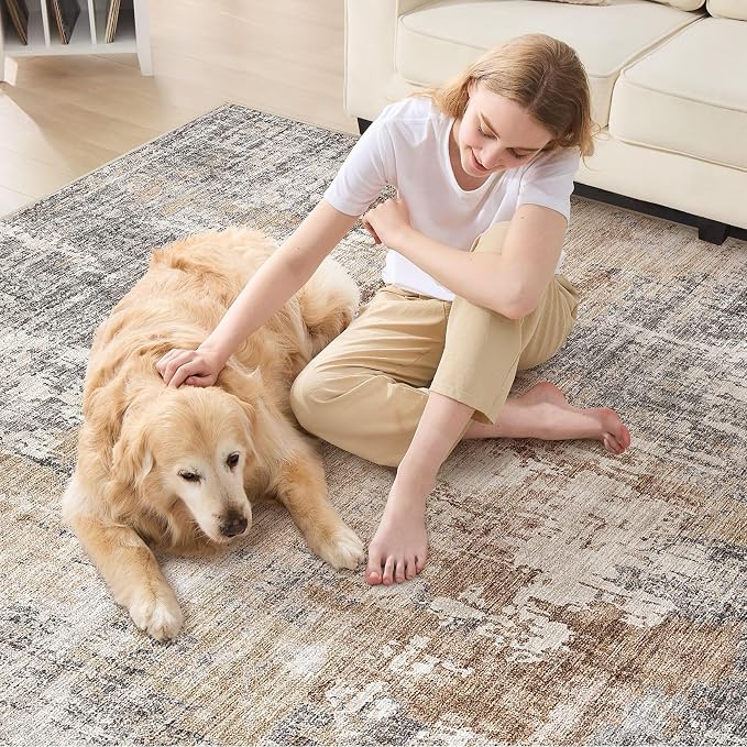 DMOYEST Square Area Rug Living Room Rugs - Image 6