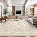 zesthome 12x15 Area Rugs, Large Washable Rug, Ultra-Thin Stain Resistant Rugs - Image 4