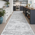 Soalmost Runner Rug 3x10 Washable Non-Slip Hallway Runner Rugs by Soalmost