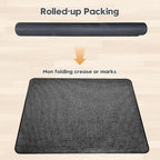 Sycoodeal Office Chair Mat for Hardwood & Tile Floor, Computer Gaming Chair Mat - Image 6
