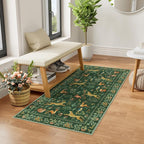 DUKINO 2x4 Rug for Hallway, Washable Kitchen Runner Rug - Image 3