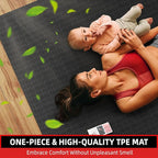 Extra Large Yoga Mat – 72"x48" or 78"x57", 1/4"–1/2" Thick Mat - Image 5