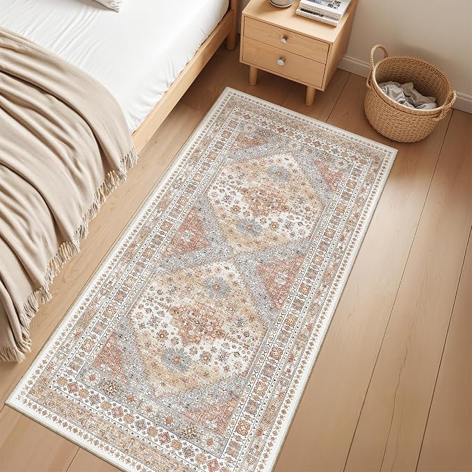 zesthome 2x4 Washable Rug Runner by Zesthome