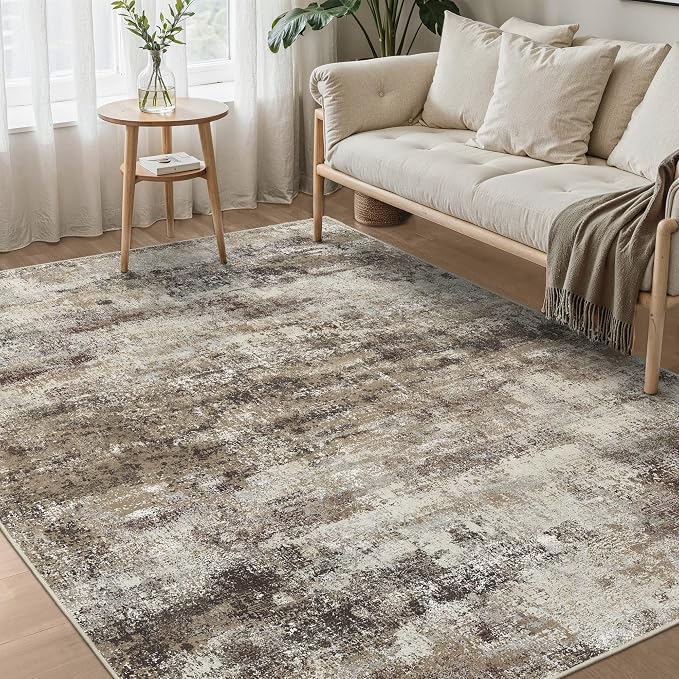 BEIMO Area Rugs 8x10 for Living Room Bedroom, Modern Abstract Machine Washable by BEIMO