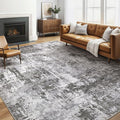 5x7 Area Rugs Living Room: Machine Washable Large Abstract Modern Soft Rug by LOONGRUG