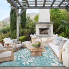 GENIMO Outdoor Rug Waterproof for Patio Decor, Large Area Rugs Mats for RV - Image 3