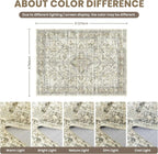 zesthome 6x9 Area Rug, Super Soft Washable Rugs - Image 2