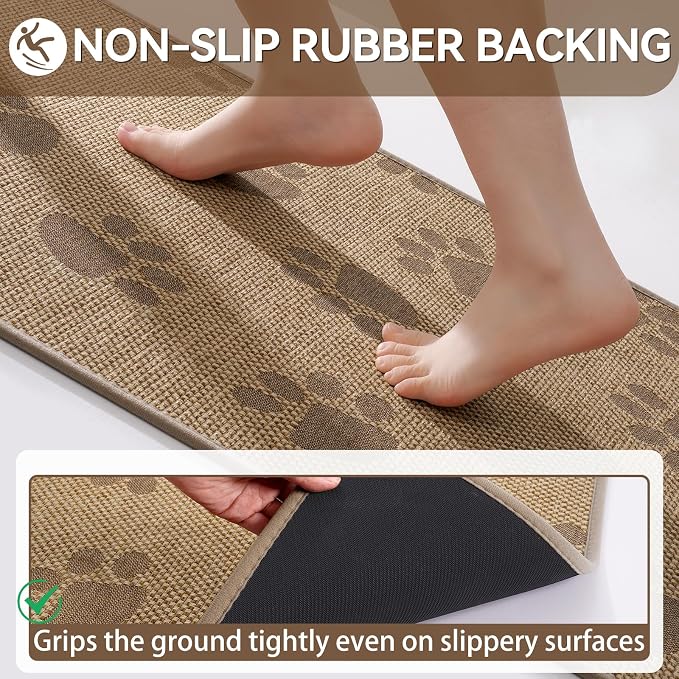 YDKGL Kitchen Mats for Floor, Super Absorbent Kitchen Rugs Non Slip Washable - Image 4