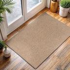 CAMILSON Easy Jute Rug 2x3, Indoor Outdoor Natural Color Fiber Area Rugs - Image 6
