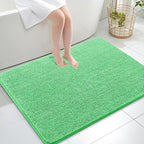 OLANLY Large Bathroom Rugs 40x32, Extra Soft Absorbent Chenille Bath Rugs by OLANLY
