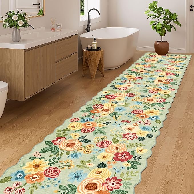 DUKINO Washable 2.6x12 Runner Rug - Image 3