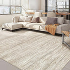 Nakagishi 8X10 Area Rugs Living Room: Washable Large Vintage Rug Neutral by NakagishiAreaRug