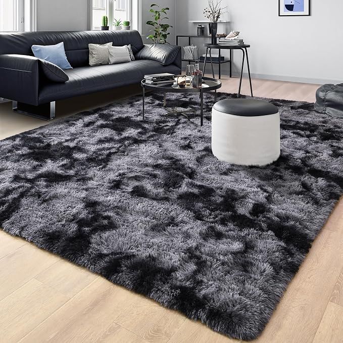 Tepook Soft Fluffy Rugs for Living Room, 5x8 Shaggy Area Rug for Bedroom - Image 8