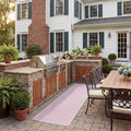 SAFAVIEH Courtyard Collection 2'3" x 8' Ivory/Pink CY8521 Indoor/ Outside by Unknown