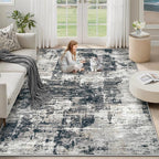 XLUEZ 5x7 Area Rugs for Living Room, Washable Modern Abstract Large Area Rug by XLUEZ