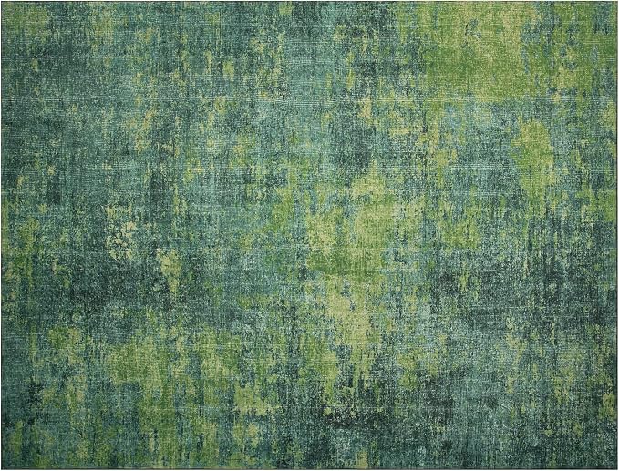 Washable Rugs 8x10 Area Rugs for Living Room, Ultra Soft Faux Wool Retro Carpets - Image 9