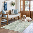 3x4 Washable Entryway Area Rug – Non-Slip Modern Abstract Small Area Rug - Image 3
