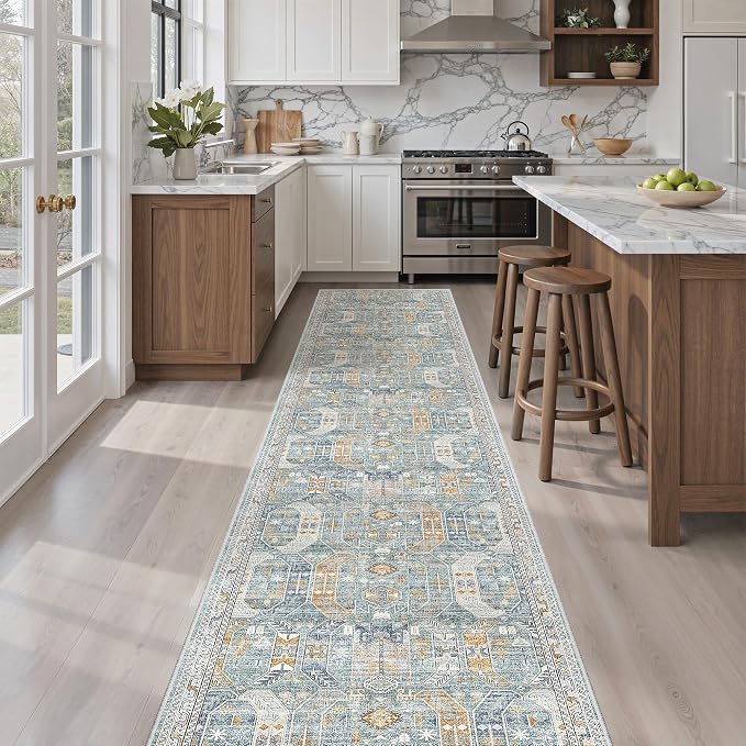 Madane Hallway Runner Rug 2x12, Extra Long Washable Runner Rugs - Image 6