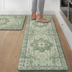 GENIMO Kitchen Mats for Floor 2PCs, Washable Anti Fatigue Mat for Cushioned by GENIMO