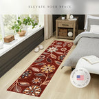 Maples Rugs Reggie Floral Runner Rug - Image 3