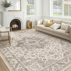 Vintage Living Room Area Rug 9x12 by COTILED
