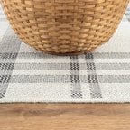 CAMILSON Easy Jute Rug 2x7, Indoor and Outdoor Off-White Runner Rug - Image 7