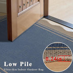 Easy Jute Kitchen Rug 2x3 Front Door Mat Washable Non Slip Entryway Rug - Image 6