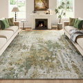Green Washable Rug 6x9 Area Rugs by Acapet