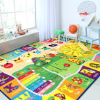 Chicrug Educational Kid Area Rug by ChicrugHomeDecor