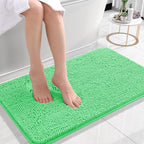 OLANLY Small Bathroom Rugs 24x16, Extra Soft Absorbent Chenille Bath Rugs by OLANLY