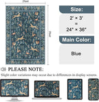 DUKINO 2x3 Rug, Washable Animal Rugs - Image 2
