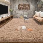 Tepook Super Soft Fluffy Rugs for Living Room, Area Rugs 8x10 for Bedroom by Tepook