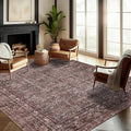 CHAMPLANT Washable Area Rug 10'x14' Boho Design Non-Shedding Easy Care Ideal by CHAMPLANT