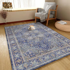 Washable Area Rug 6' x 9' Vintage Traditional Persian Mat - Image 4