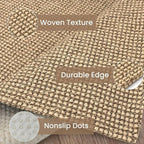 IOHOUZE Small Area Rug 2x3 Washable Woven Rugs - Image 6