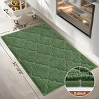 COSY HOMEER Kitchen Rugs 20" x 32" Washable Non Slip Kitchen Mats - Image 2